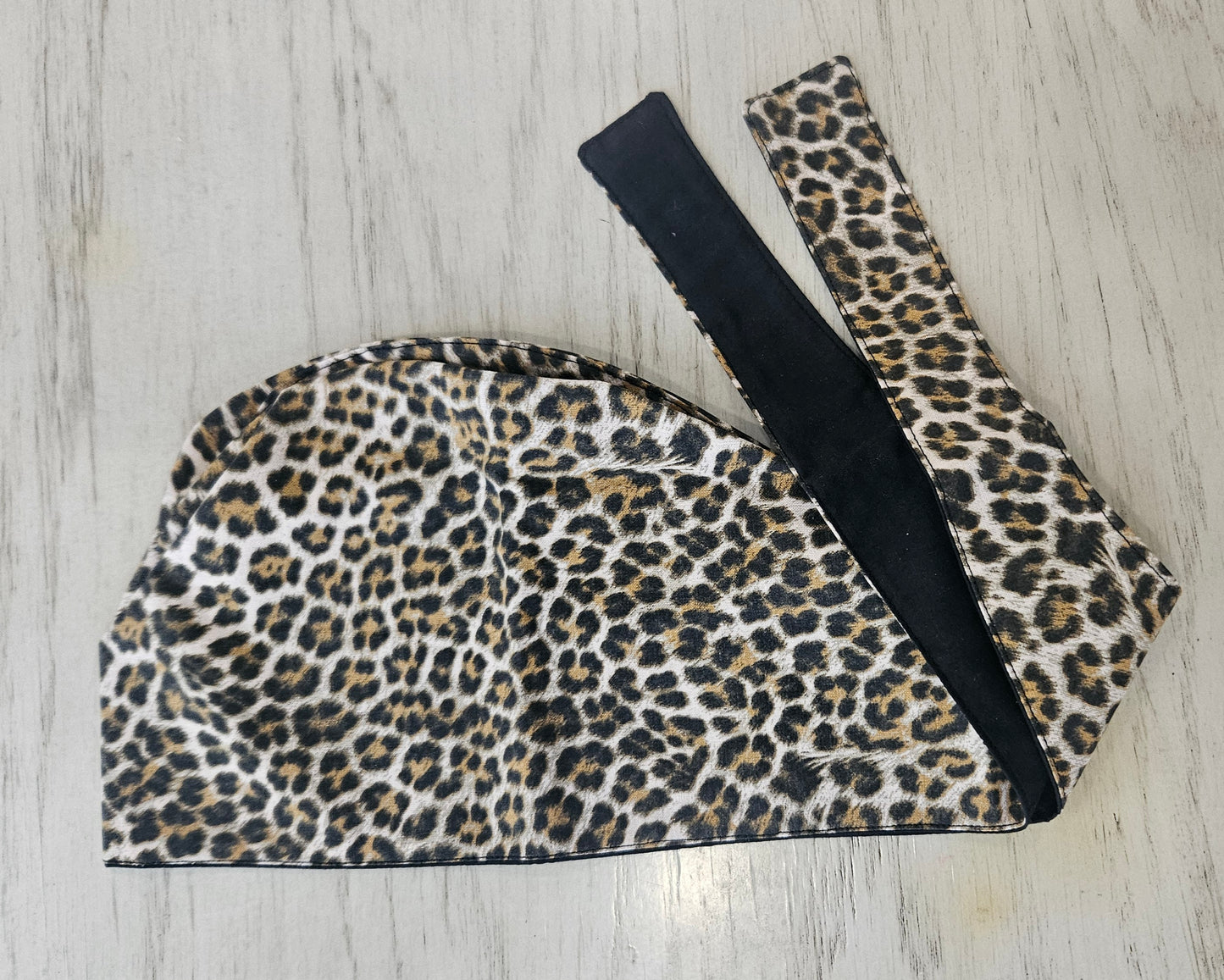 Cheetah print Surgical cap