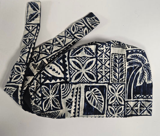 Hawaiian print Surgical Cap